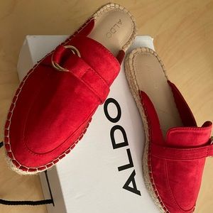ALDO Vorfiwiel in Red Textile Microfibre 6.5